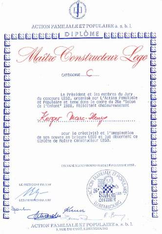 another lego diploma